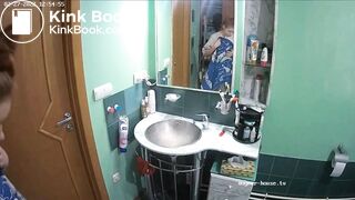 Woman pooping in Toilet 226