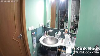 Woman pooping in Toilet 227