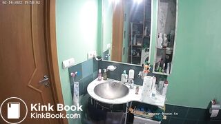 Woman pooping in Toilet 227