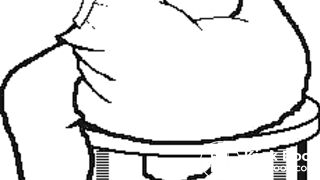 Animal Crossing diaper animation