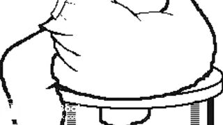 Animal Crossing diaper animation