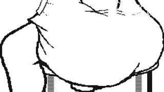 Animal Crossing diaper animation