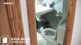 sexy girl pooping in toilet - video 13
