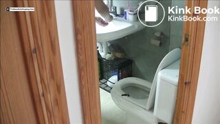 sexy girl pooping in toilet - video 13