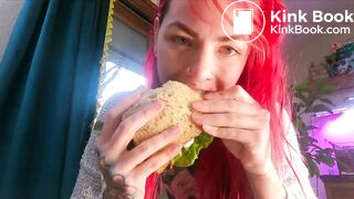 spicy food affects her