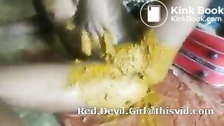 Black girl shits - video 7