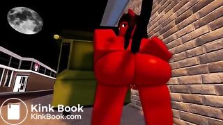 Demon girl Fart and poop