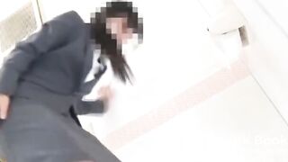 Poop of a suffering girl