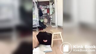 Chinese Femdom scat worship - video 33