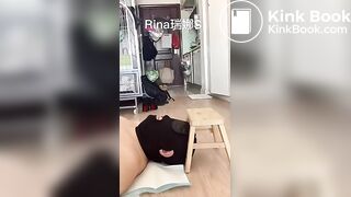 Chinese Femdom scat worship - video 33