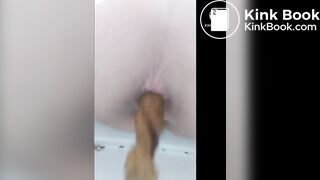 Fast stinky shit in afternoon