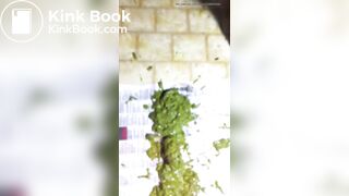 Hairy Ebony Asshole Scat Pooping Outdoor Part- 4