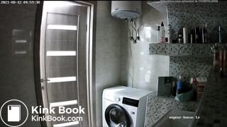 Woman pooping in Toilet 221