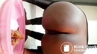 my east african girl pooping