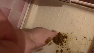 Diarrhea in shower