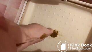 Diarrhea in shower
