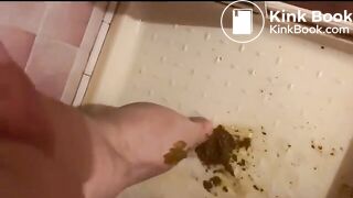 Diarrhea in shower