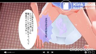 filming herself pooping toilet