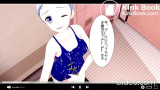 filming herself pooping toilet