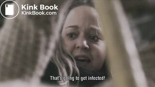 Movie scene: K!dnapped girl shits herself.