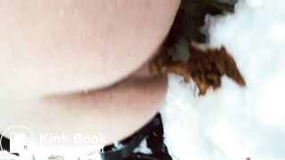 Swedish girl pooping