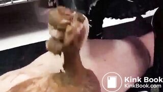 Scat handjob - scat porn