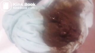 Wool Pantyhose poop