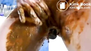 Another great scat masturbation