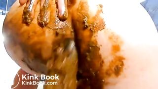 Another great scat masturbation