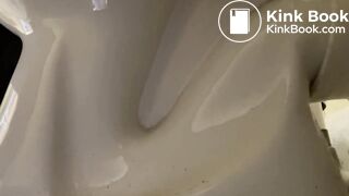 Pooping toilet Girl YT Three poos in very quick succes