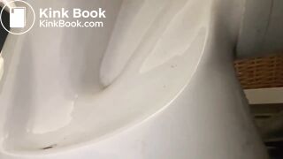 Pooping toilet girl YT 8, Another big morning poo