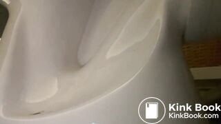 Pooping toilet Girl YT 10 sunday poop