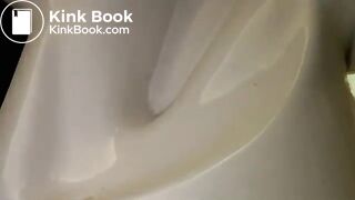 Pooping toilet Girl YT 7, Morning poo in two acts