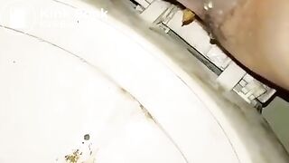 Asian woman having a shit - video 2