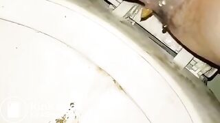 Asian woman having a shit - video 2