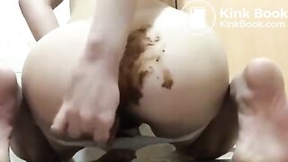 Korean scat masturbation