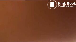 Pretty blond girl shit in toilet 1
