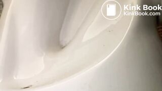 Pooping toilet Girl YT 5, Short but very urgent poo