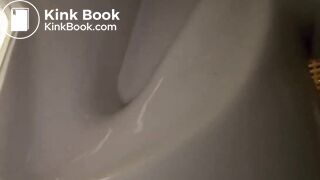 Pooping toilet Girl YT 5, Short but very urgent poo