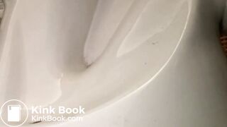 Pooping toilet Girl YT 5, Short but very urgent poo