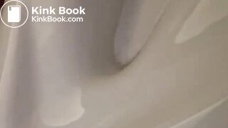 Pooping toilet girl YT 1, Hefty morning poo plops