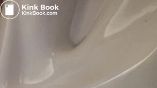 Pooping toilet girl YT 1, Hefty morning poo plops