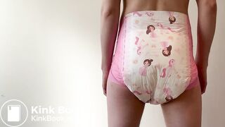 Big diaper mess - video 4