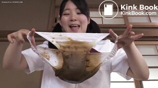 Lesbian Japanese Girls sharing their poop