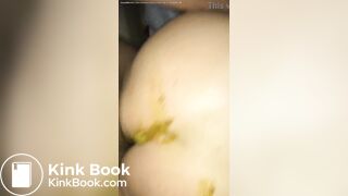 Casada deu a buceta e o cu cagado