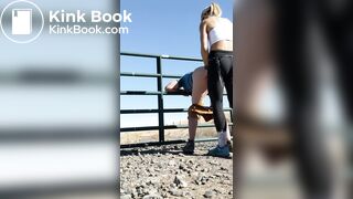 The3kins pegging in high desert