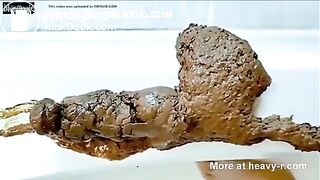 Girl Big Poop