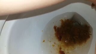 girl diarrhea selfie - video 9
