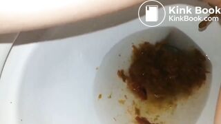 girl diarrhea selfie - video 9