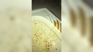 girl explode huge diarrhea